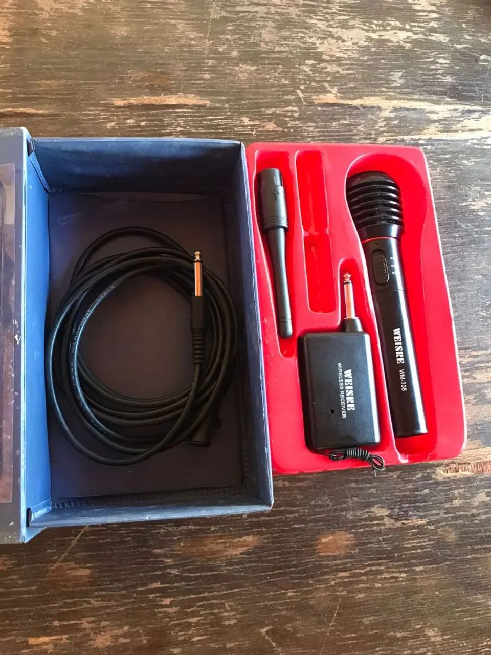 Microfone Sem Fio WeISRE Profissional - Ótimo estado! - Foto 2