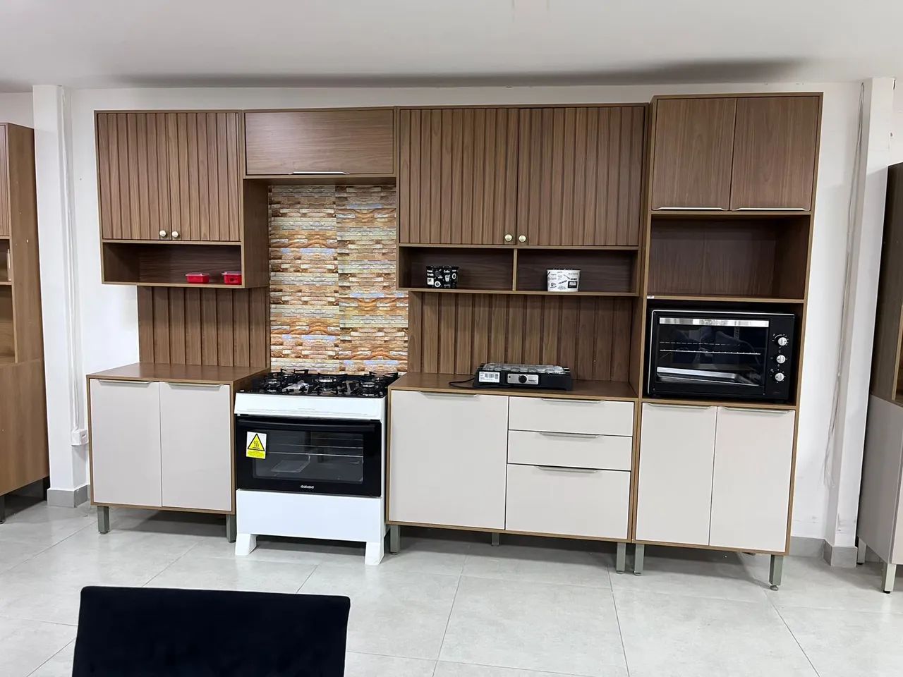 Armário de cozinha grande 