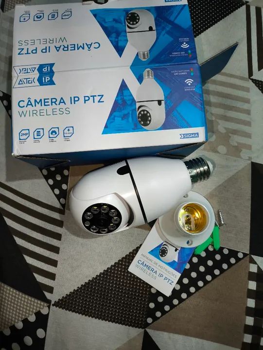 Câmera IP PTZ Wireless - Segurança para sua casa!