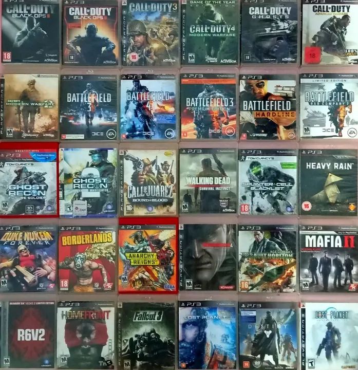 Jogos PS3 - Diversos Títulos - Preços Imperdíveis