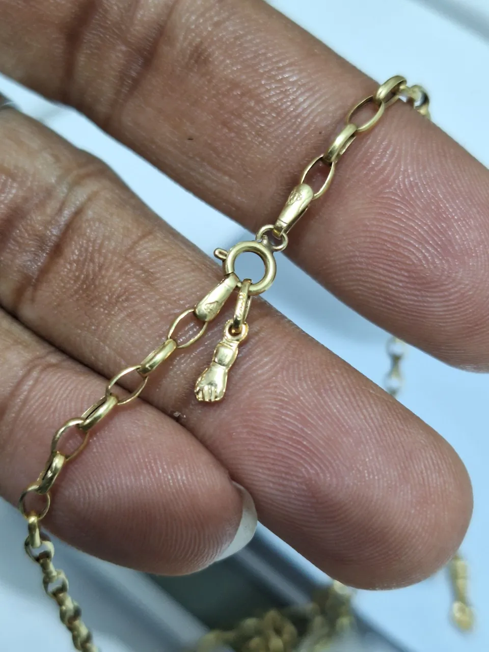 Corrente de Ouro com Pingente