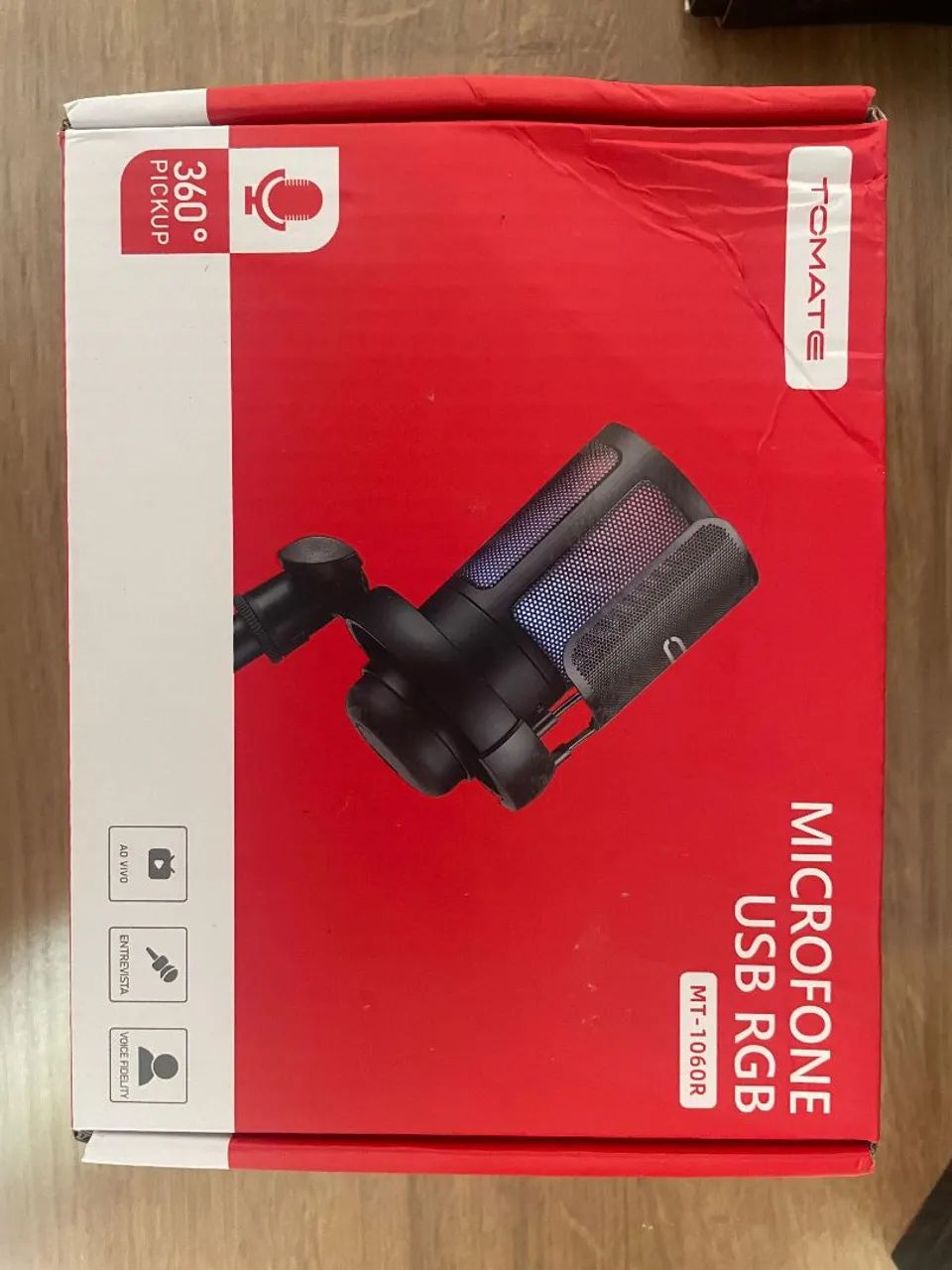 Microfone Tomate 64286211167105120