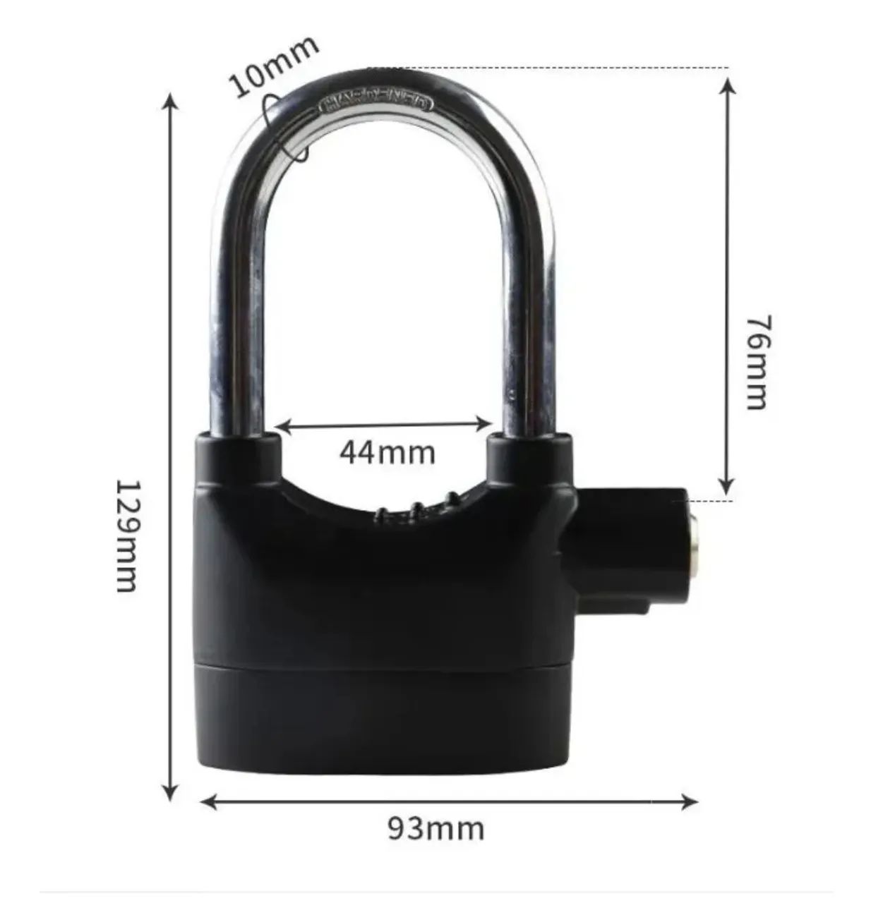 Cadeado com Alarme  - Foto 4