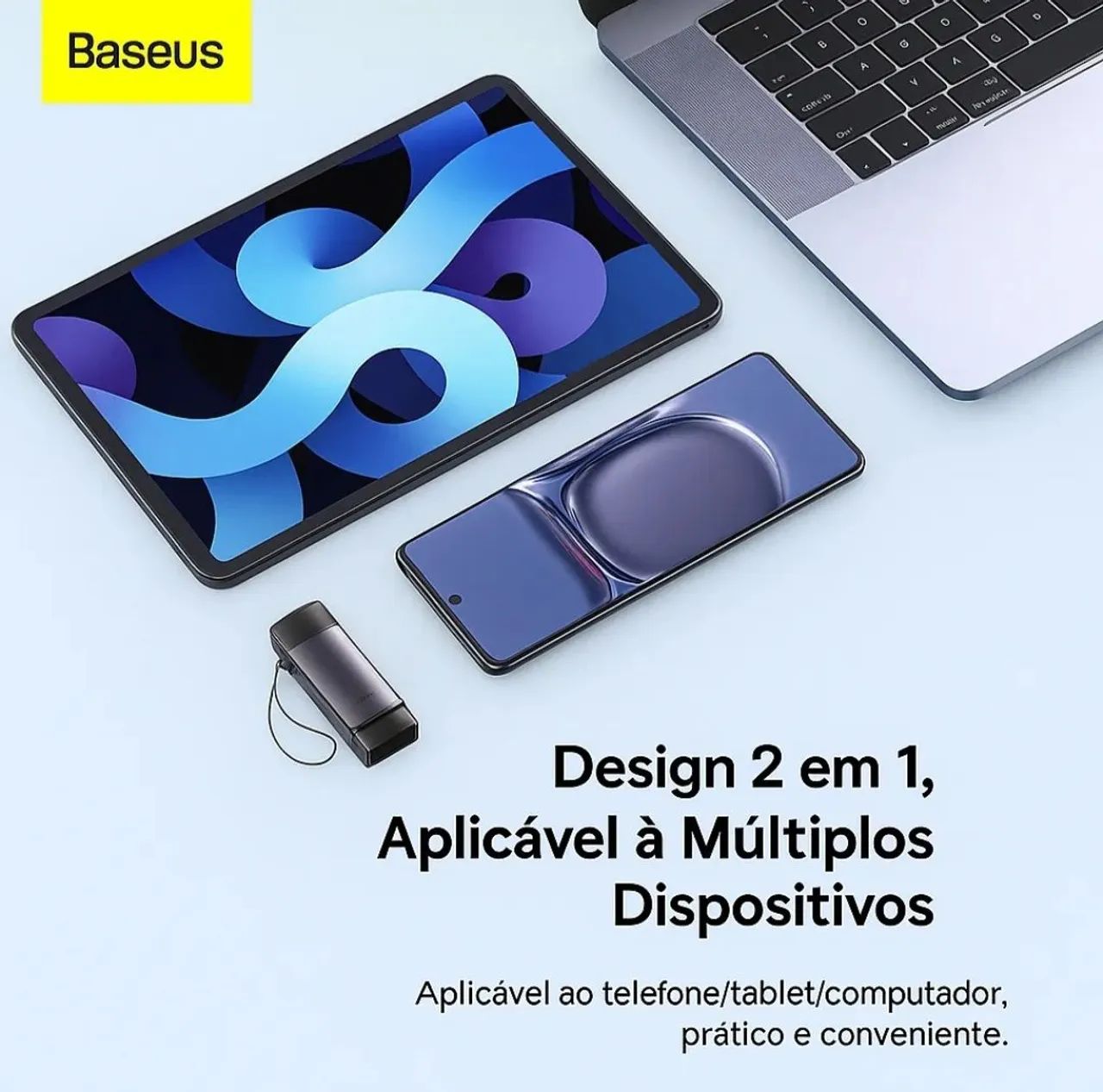 Leitor de cartão sd e micro sd com conecção usb/C - Foto 4