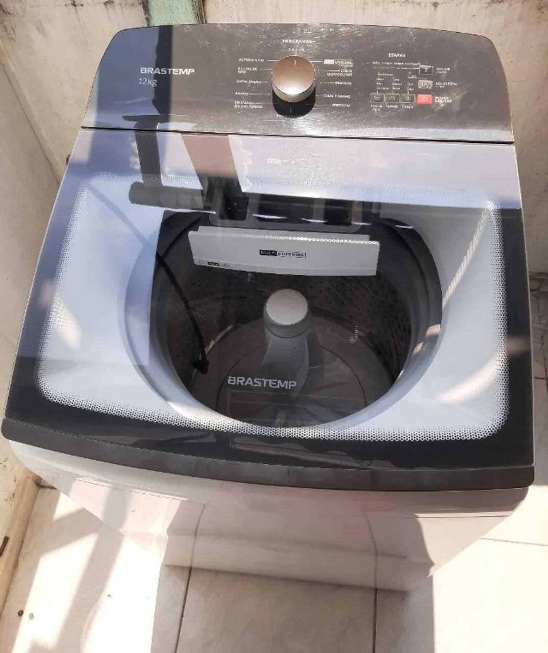 Máquina de lavar Brastemp 12kg BWK12ABANA 