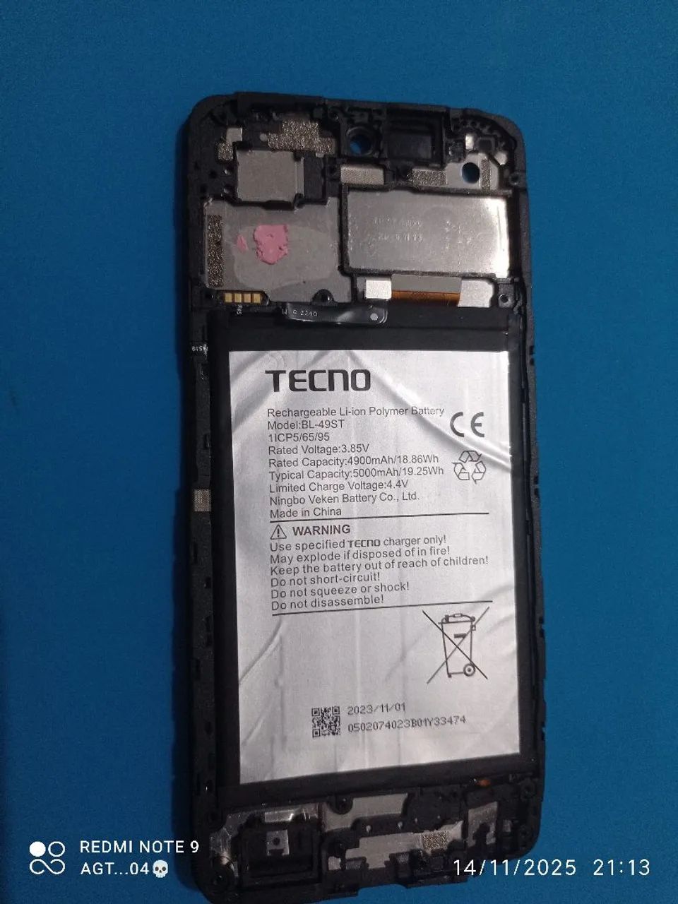 Peças pra substituição 