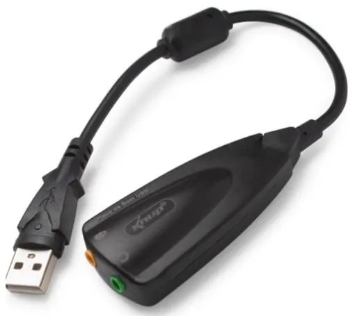 Adaptador Usb Placa De Som Audio 7.1 Knup HB-T130 para Pc e Notebook  - Foto 3