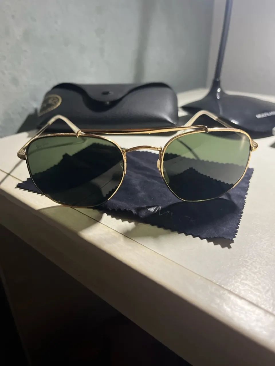 Óculos de Sol Ray-Ban Masculino- Marshal- Original  - Foto 4