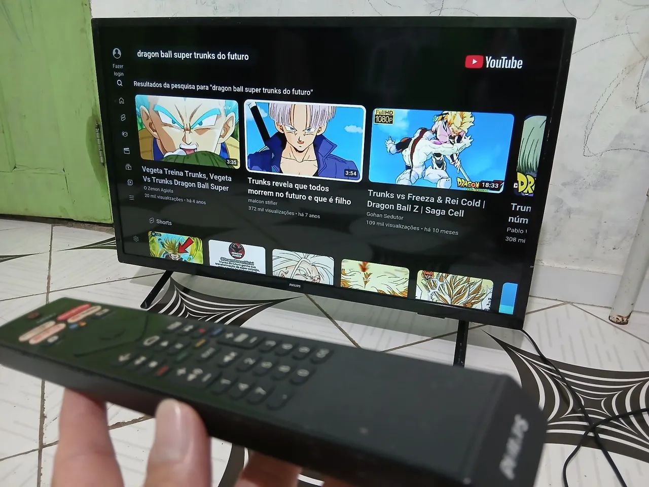 Tv smart philips 32p wi-fi 580reais  - Foto 2