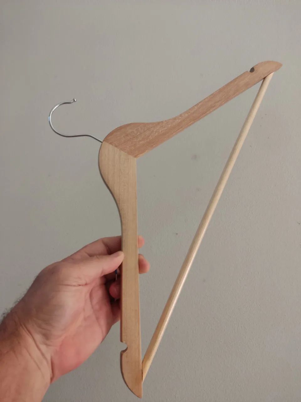 Kits de 10 cabides madeira por R$65 - Foto 2