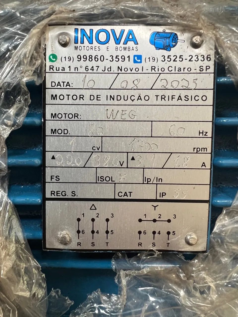 Motores elétricos  - 3 peças - Foto 3