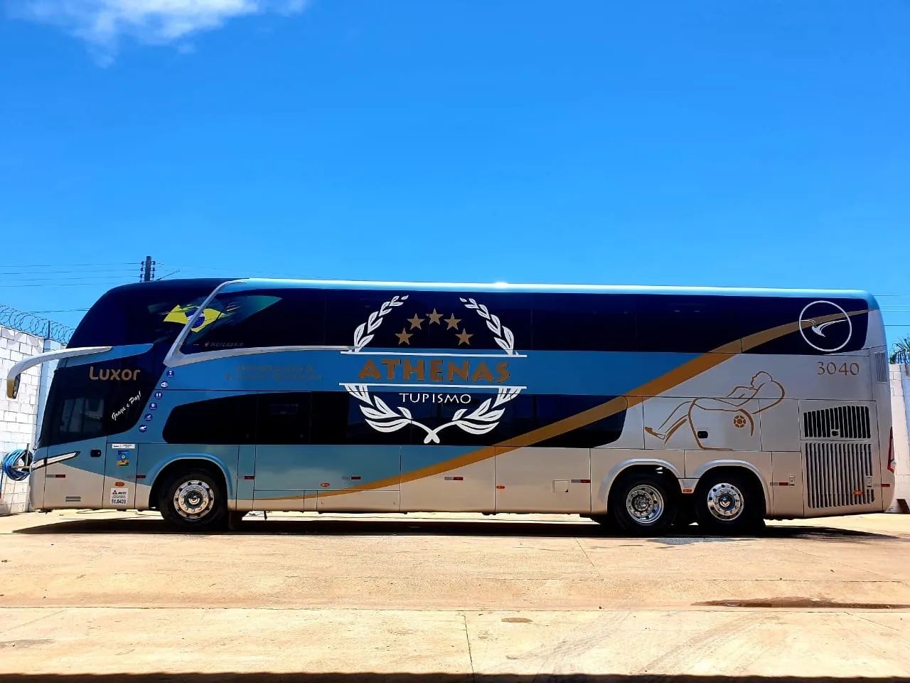 Ônibus dd New g7 Scania 60 lugares