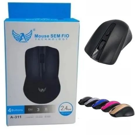 Mouse Sem Fio Altomex - WZetta - Foto 2