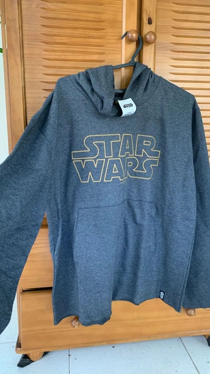 Casaco 2G, moletom, Cinza, Star wars
