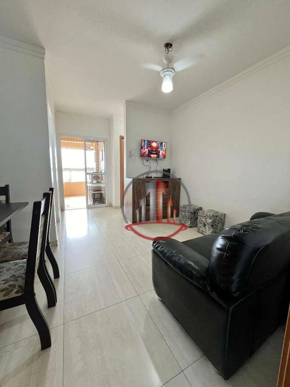 Apartamento com 1 dormitório à venda, 45 m² por R$ 345.000 - Mirim - Praia Grande/SP