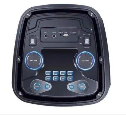 CAIXA DE SOM PULSE PULSEBOX EFEITO DE LED BLUETOOTH AUX/ USB 1000W SP359 - MULTILASER - Foto 2