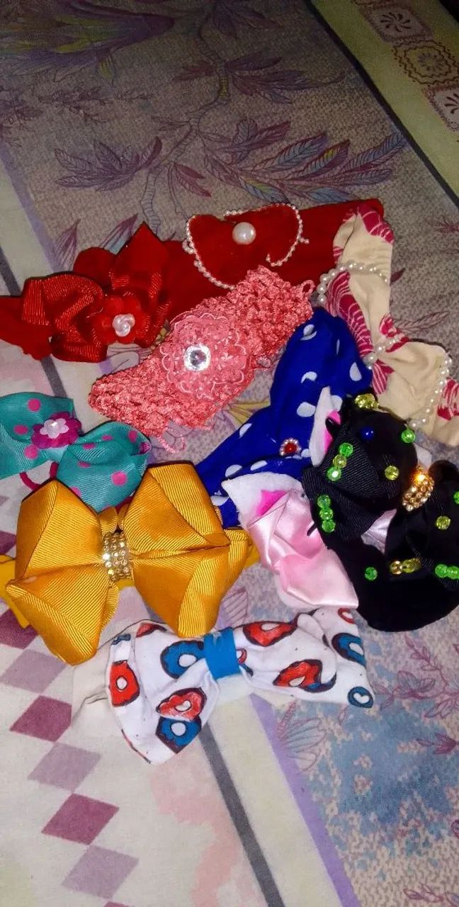 Kit de Laços de Bebê - 10 Peças