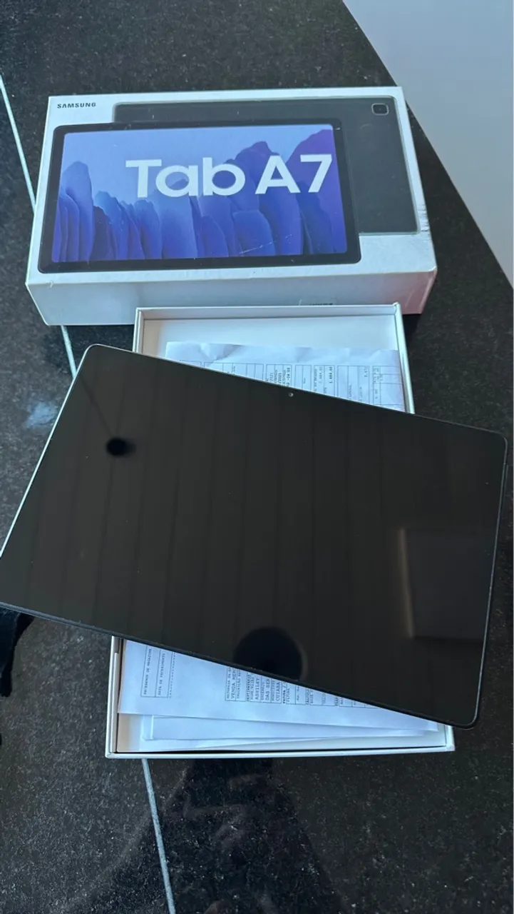 Samsung Tab A7 - Como se fosse novo na caixa