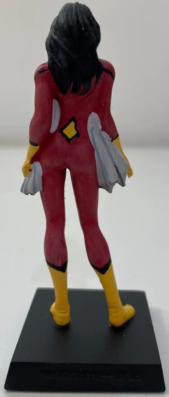 MULHER ARANHA. MINIATURA MARVEL EAGLEMOSS EDIÇÃO 61 (2014). - Foto 3