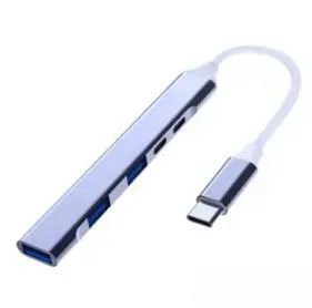 Hub USB C 5 portas 2.0 e 3.0 com Tipo C - Foto 2
