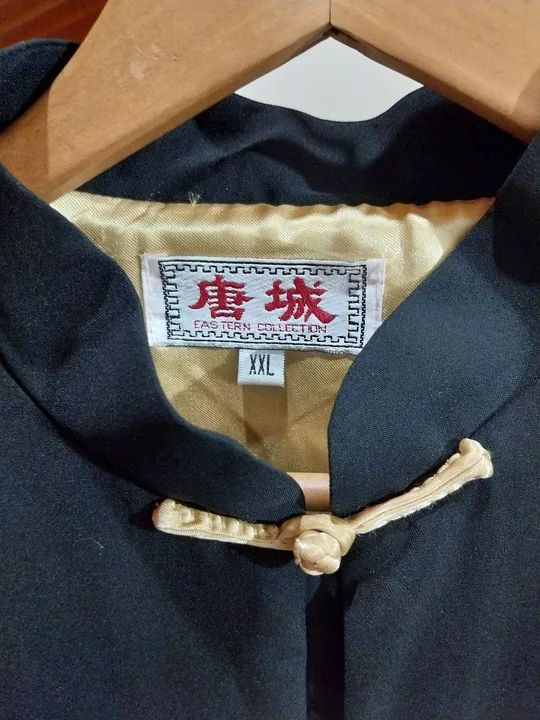Kimono tipo Bruce Lee Chinês bordado e peça unica - Foto 2