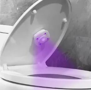 Esterilizador De Lâmpada UV Sanitária Desodorização Luz Germicida USB Recarregável z927 - Foto 4