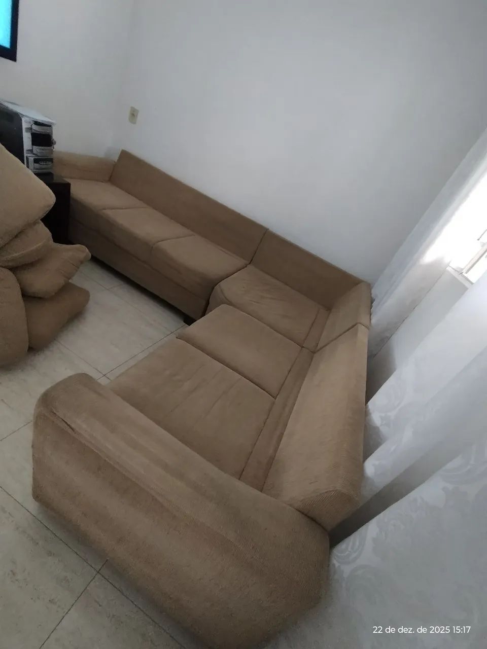 Sofá canto 2,75 X 2,20