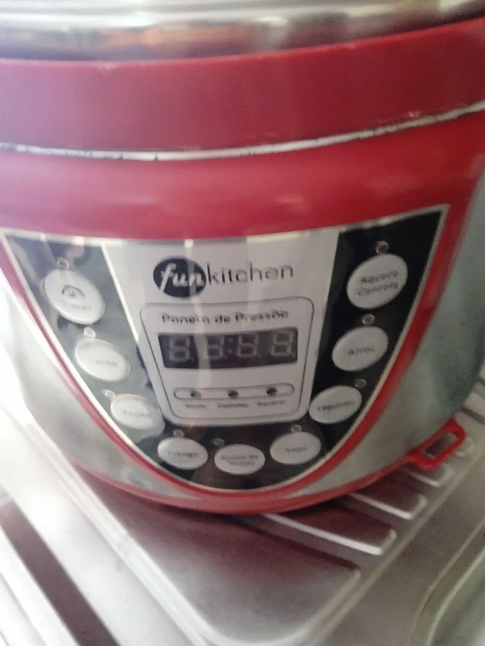Panela de Pressão Elétrica Fun Kitche de 5 litrosn - Foto 2