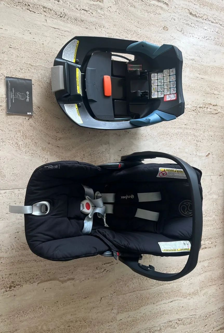 Bebê Conforto Cybex Cloud Q com SensorSafe + base - Foto 2