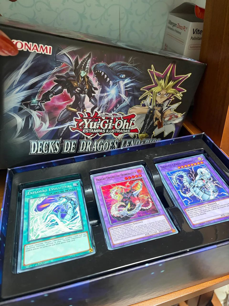 Deck Yu Gi Oh dragões lendários - Foto 2