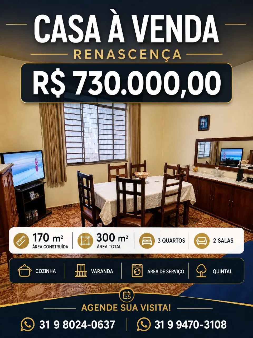 Casa bem localizada bairro Renascença - BH