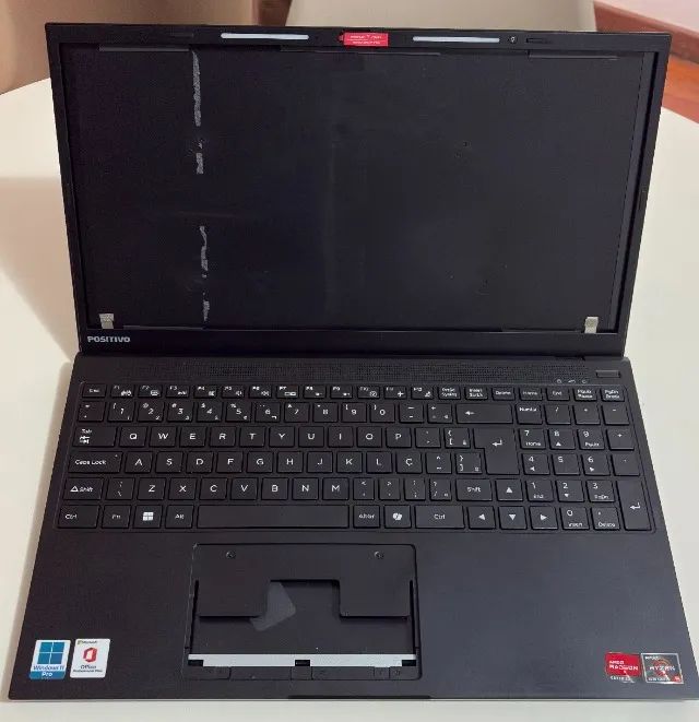 Carcaça Teclado Notebook Positivo Vision R15 Original (Usado) - Foto 4