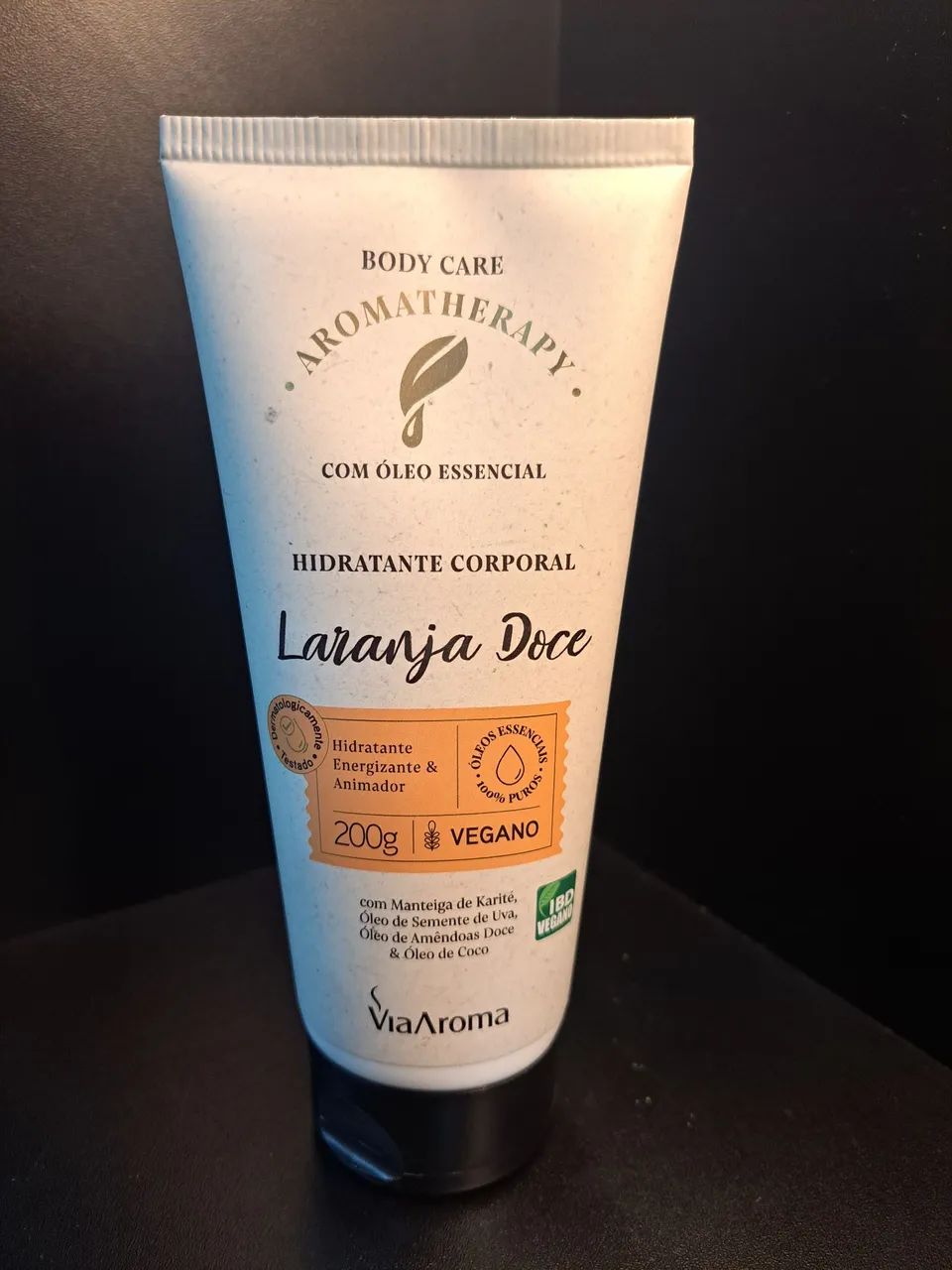 Hidratante  corporal laranja doce com oleo essencialwencial - Foto 2
