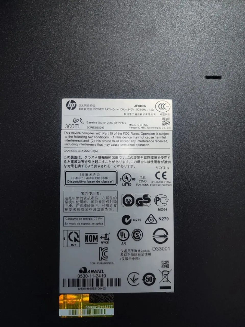 Switch HP V1910-48G je009a - Foto 5