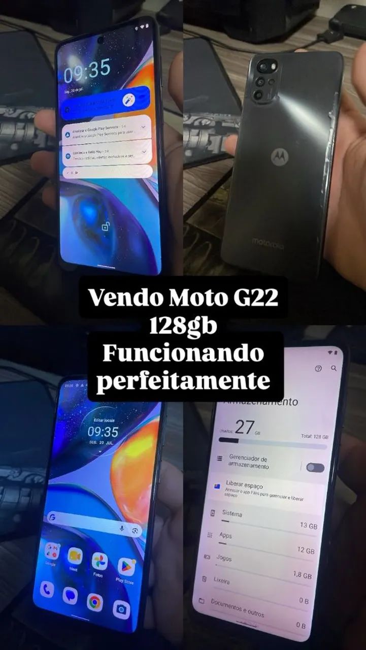 Vendo motoG22
