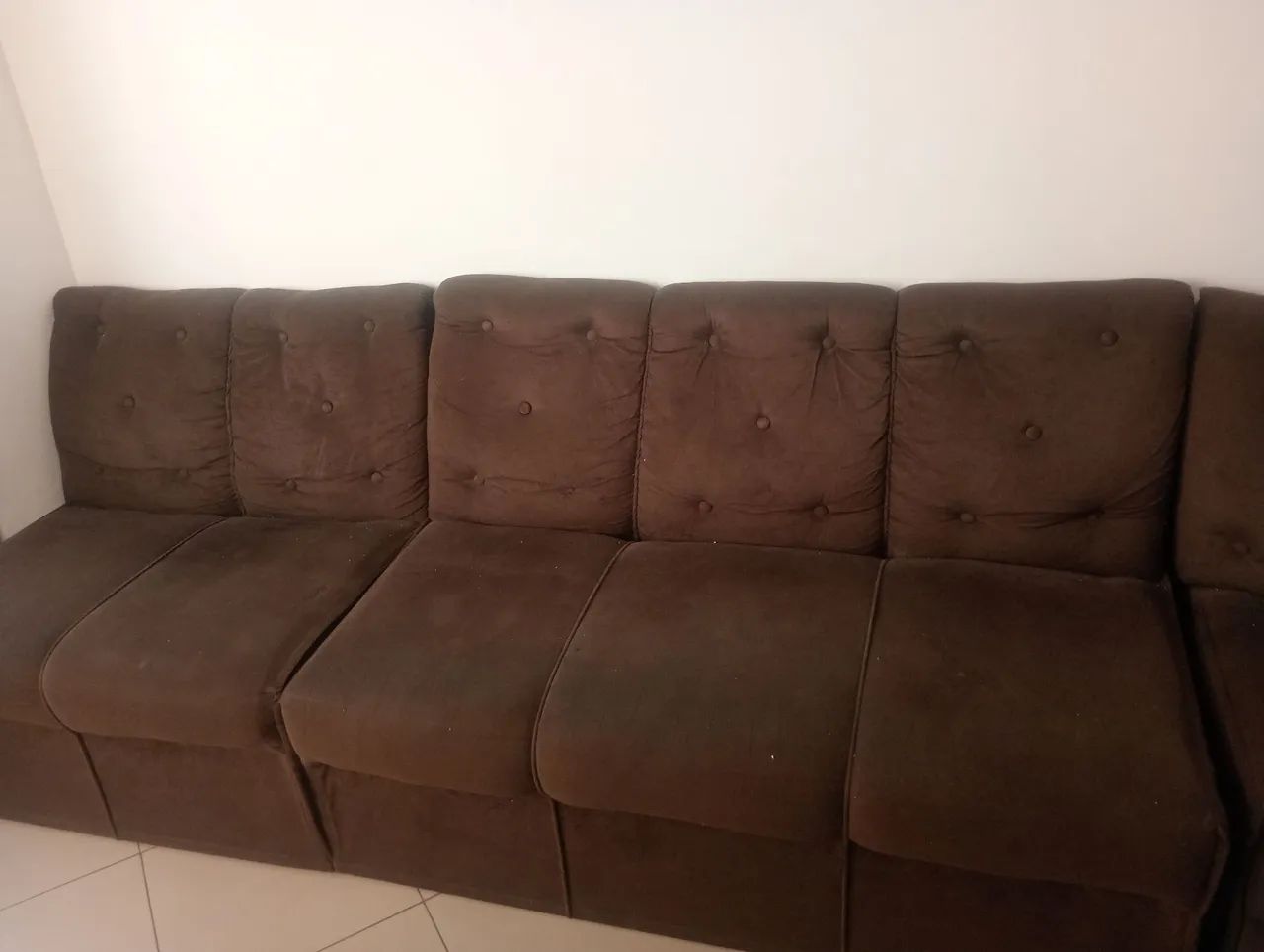 Sofa modular em bom estado 