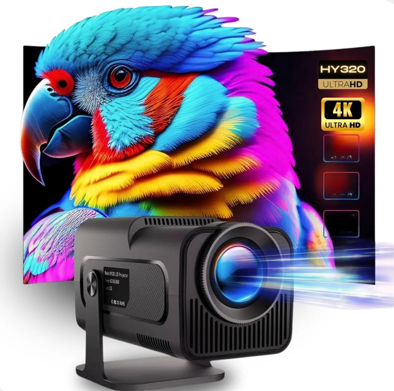 Projetor HY320 com controle remoto - Foto 3