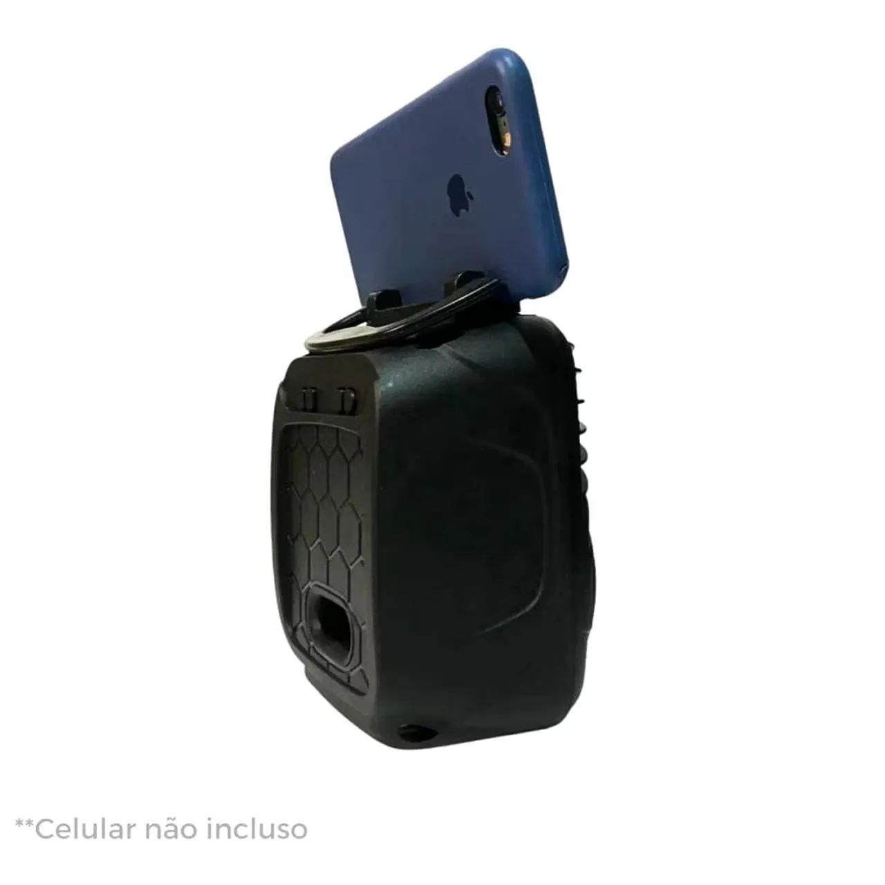 CAIXA DE SOM COM SUPORTE CELULAR  - Foto 2