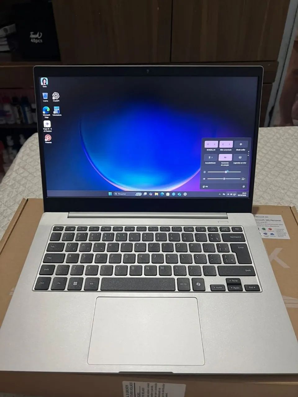 Notebook Samsung novo