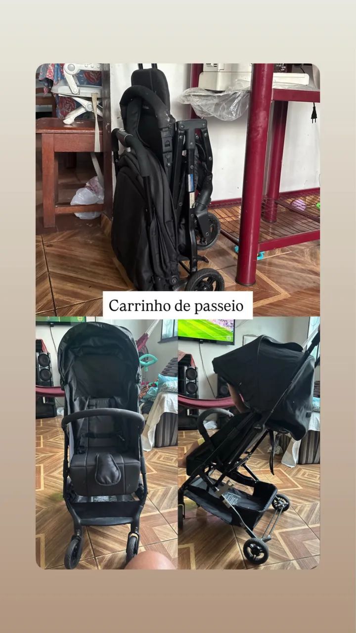 Carrinho de bebê passeio 