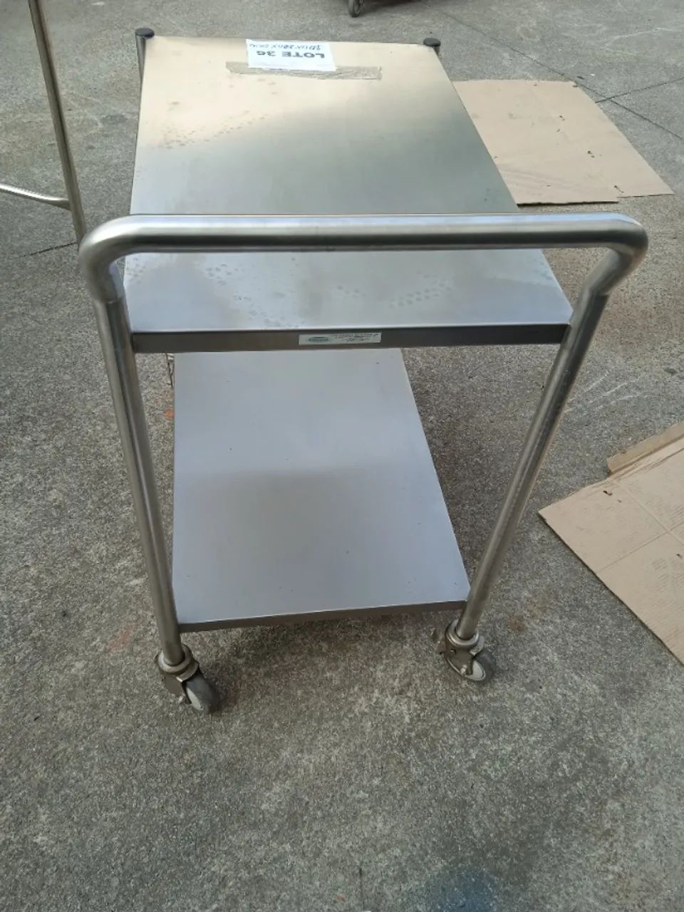 Carro de 2 Planos em Aço Inox - Foto 3