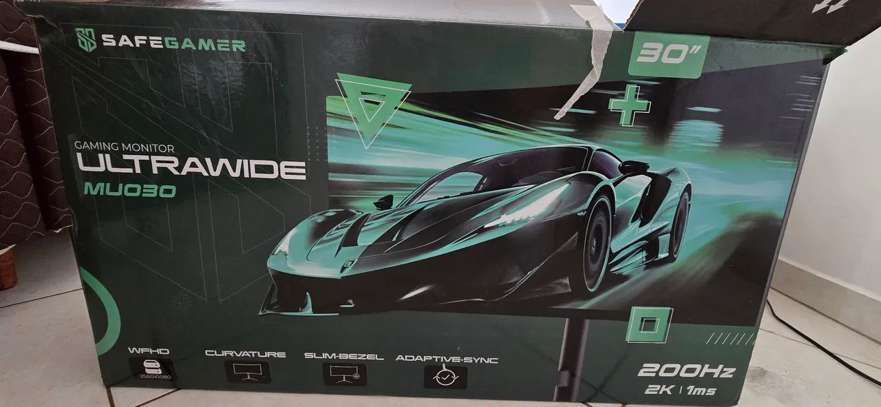 Monitor ultrawide curvo 200hz