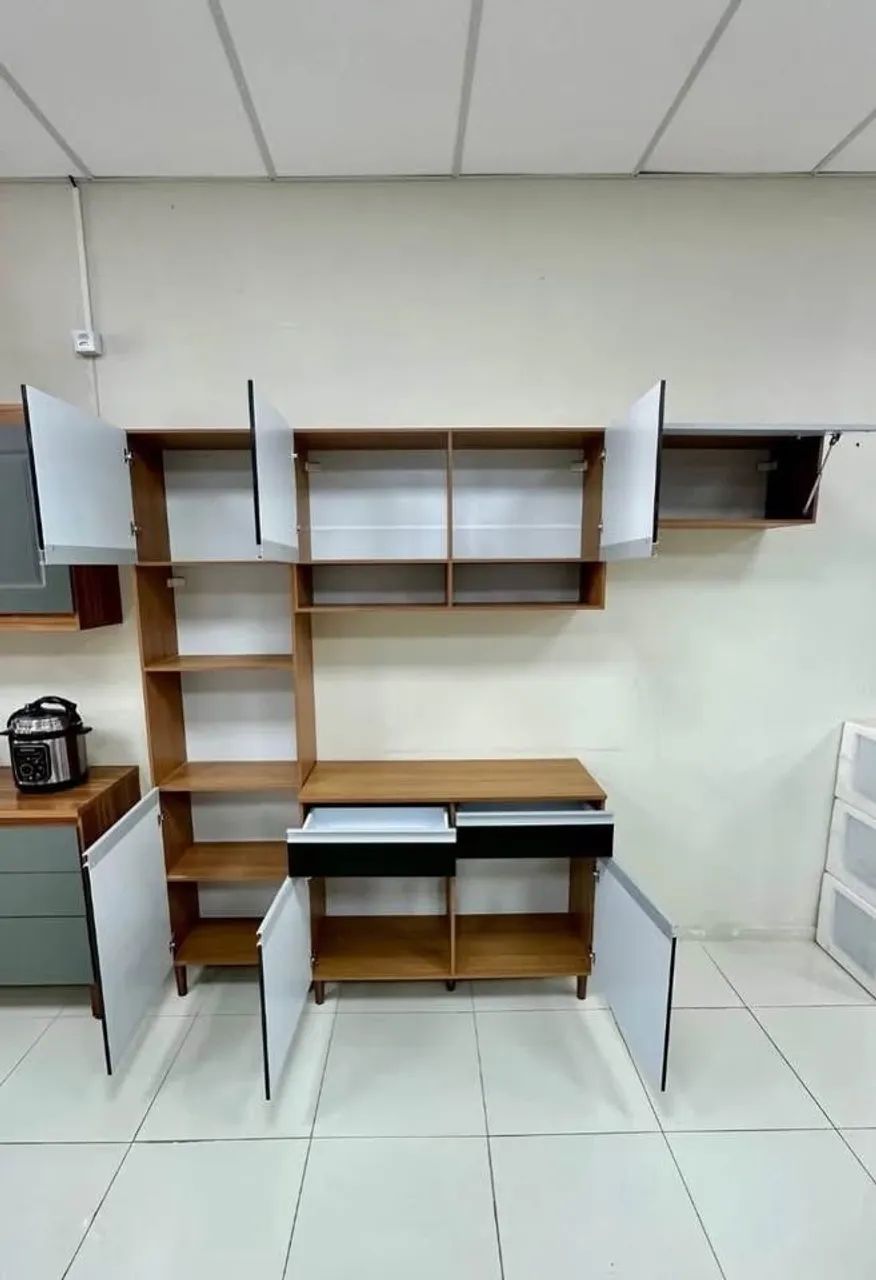 Cozinha Black Preta 100% MDF  - Foto 2