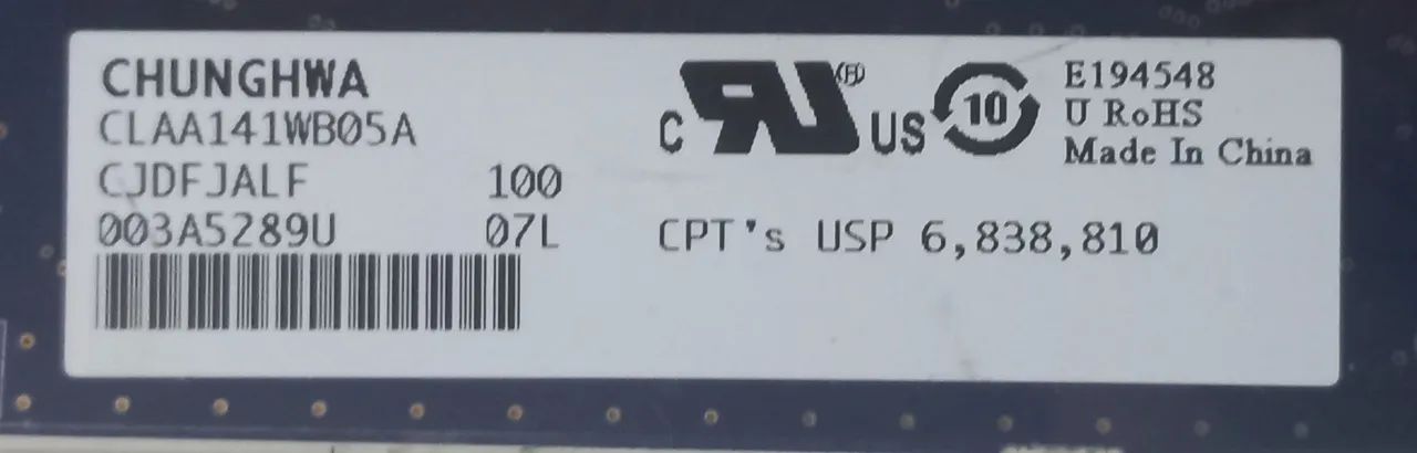 Tela para Notebook 14,1 Pol - Foto 5