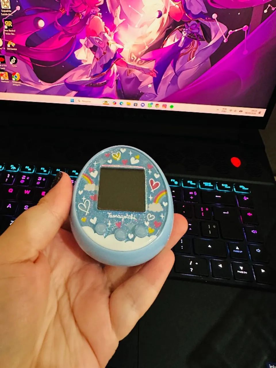 Tamagotchi On blue  - Foto 5