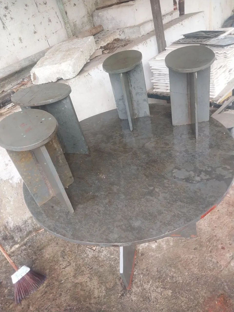 Mesa de ardósia 4 asentos  - Foto 5