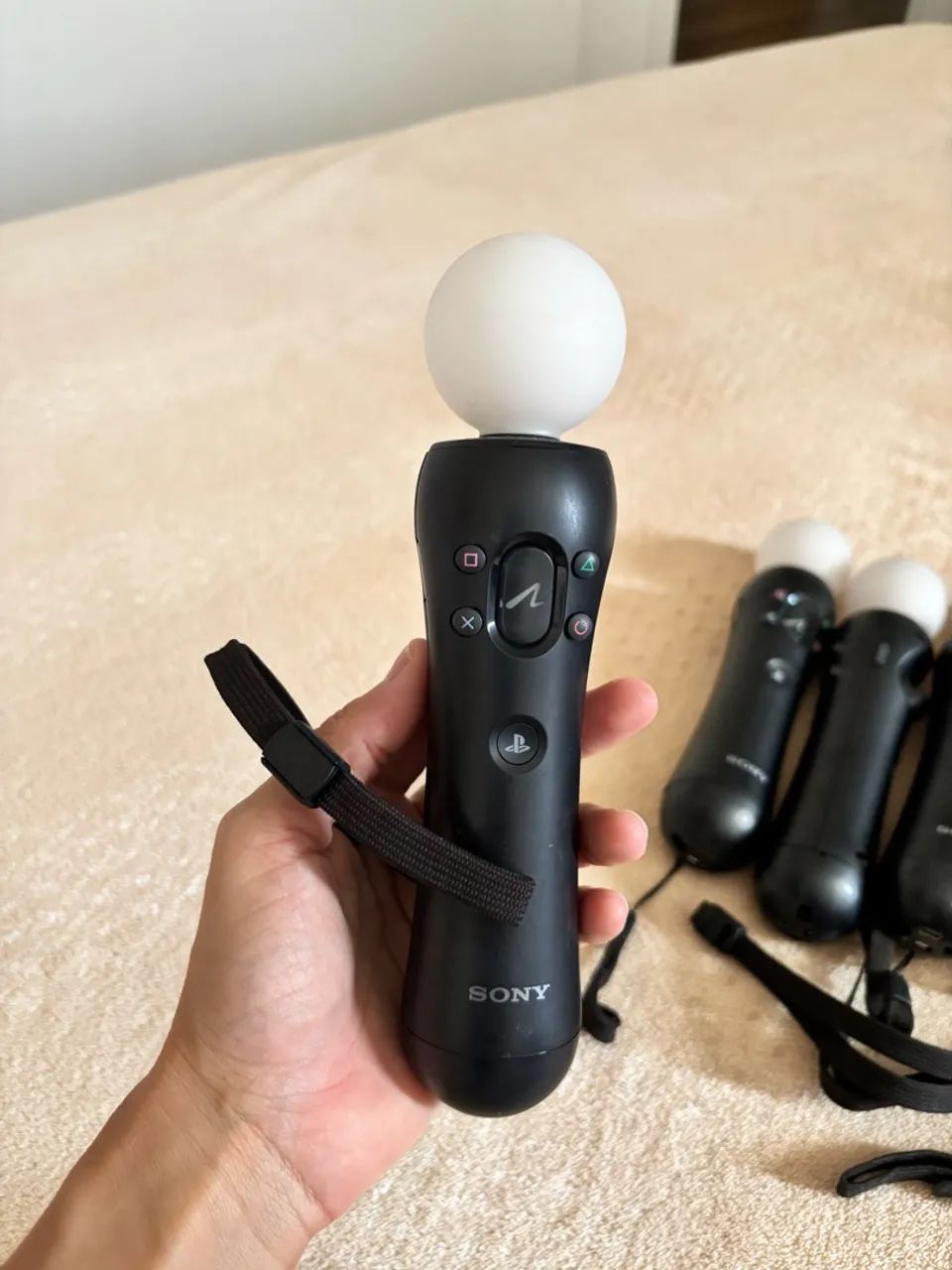 PlayStation Move, da Sony, utilizado no PlayStation 3 (PS3