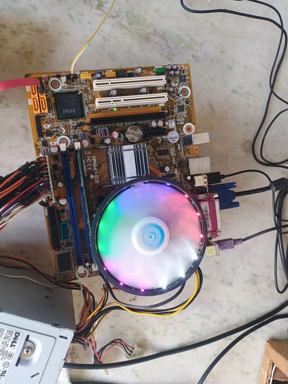 Kit Intel 775 (MB G41/Proc.C2Q E6600/Cooler) DDR3 - Foto 5