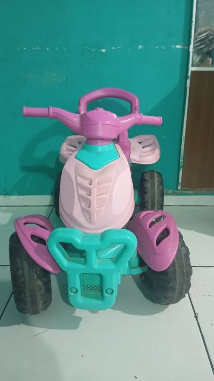 Quadriciclo infantil,obs tem todos os acessórios  - Foto 2