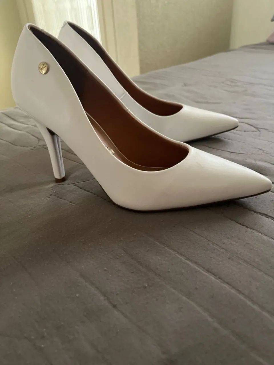 scarpin vizzano branco novo - Foto 3